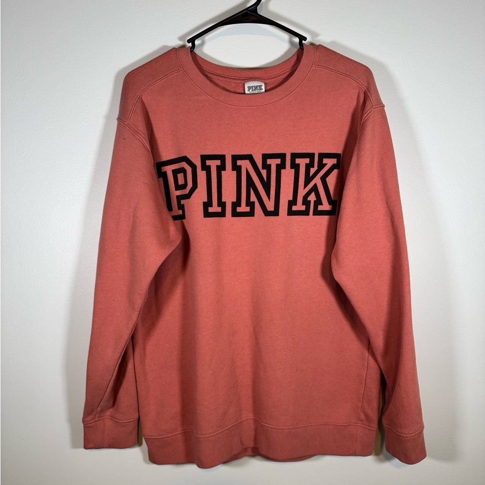 PINK Victoria’s Secret Coral Crewneck Sweatshirt